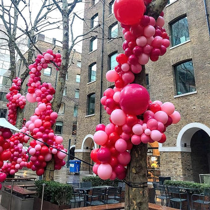 PartyWoo Hot Pink Balloons 50pcs 12 Inch Magenta Fuchsia Balloons for Baby Shower Gender Reveal Engagement Bachelorette Wedding Bridal Shower Anniversary Birthday Party Decorations Pink-Y12