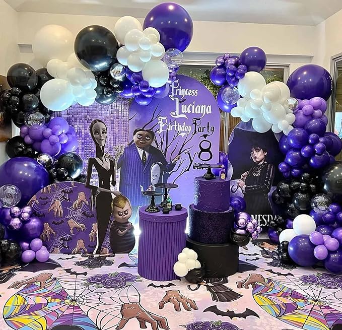KALOR 12 Inch Light Purple Balloons, 50 Pcs Latex Helium Balloons for Kid's Birthday Party, Baby Shower, Wedding, Graduate Party Decorations
