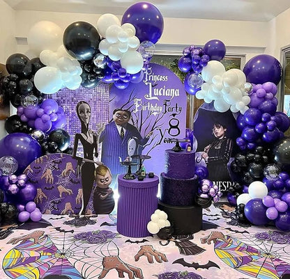 KALOR 12 Inch Light Purple Balloons, 50 Pcs Latex Helium Balloons for Kid's Birthday Party, Baby Shower, Wedding, Graduate Party Decorations