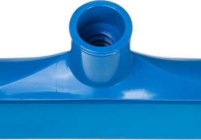 SPARTA 3656714 Plastic Floor Squeegee, Shower Squeegee, Heavy Duty Squeegee With Rubber Blade For Windows, Glass, Shower Doors, Floors, Windshields, 20 Inches, Blue, (Pack of 6)