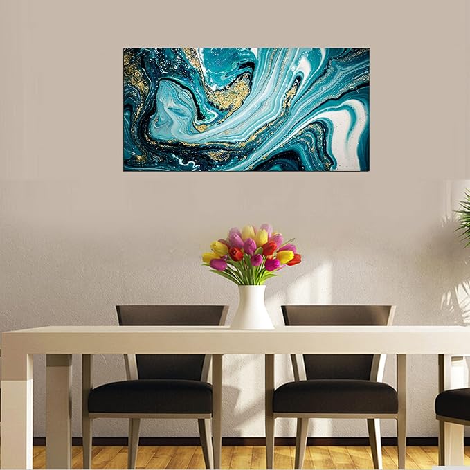 XXMWallArt FC2775 Abstract Texture Wall Art Marble Vortex Canvas Prints Painting for Living Room Bedroom Kitchen Home and Office Wall DecorWall Decor Home Decor