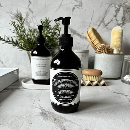 Murchison-Hume Luxury Vegan Hand Soap with Pump Dispenser, Moisturizing Hand Wash, SLS, Paraben & Cruelty-Free, 17oz (Lemon Myrtle)