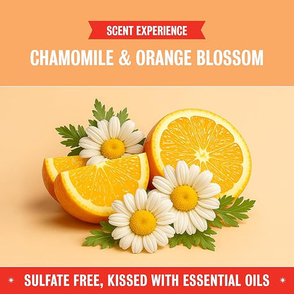 Rebel Green Organic Baby Laundry Detergent - Natural Laundry Soap - Liquid Laundry Detergent - Gentle Laundry Detergent - Chamomile & Orange Blossom Scent - (68 Load Bottles, 2 Pack)