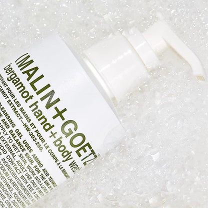 MALIN+GOETZ Women's Bergamot Hand + Body Wash, Clear, 8.45 Fl Oz (Pack of 1)