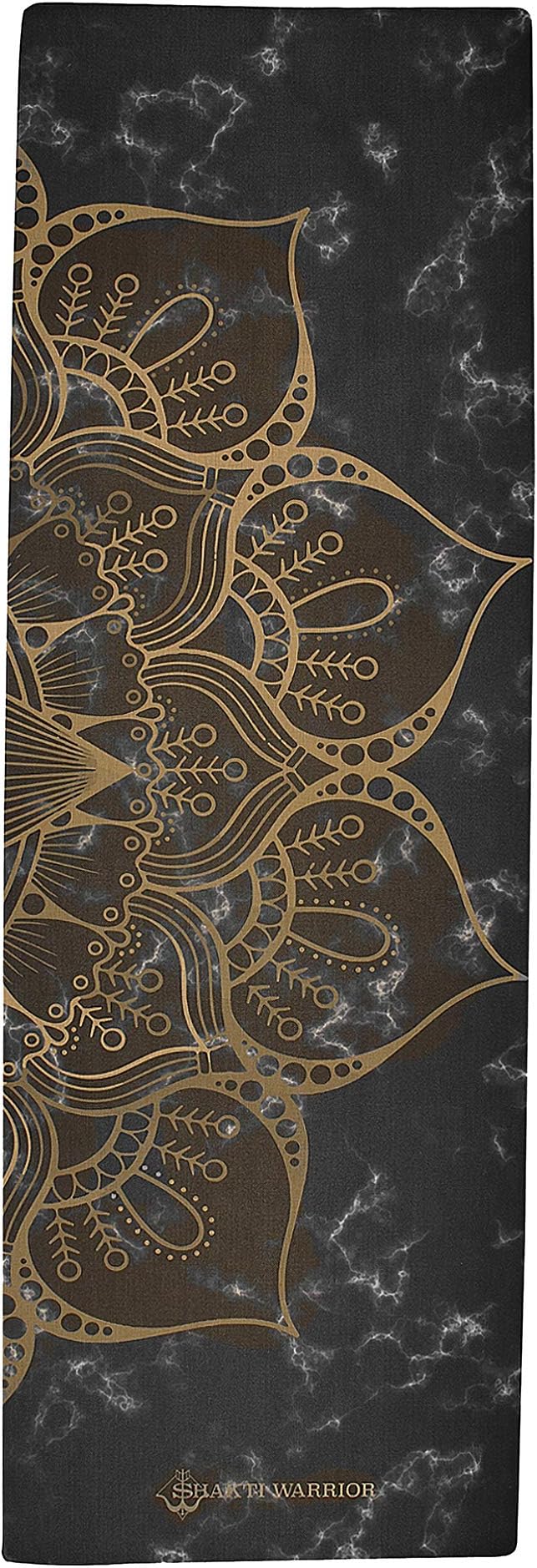 Pro Hemp Mat - Artist Designed, Premium Printed Eco-Friendly Non-Slip mat, Great for Regular & Hot Yoga, Pilates, Workouts 72 inch x 24 inch x 3mm Thick
