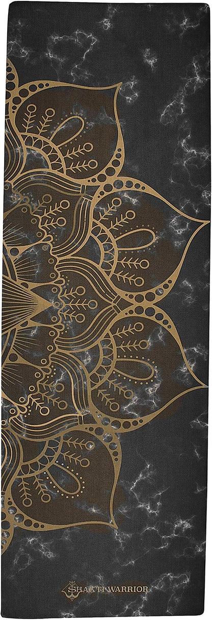 Pro Hemp Mat - Artist Designed, Premium Printed Eco-Friendly Non-Slip mat, Great for Regular & Hot Yoga, Pilates, Workouts 72 inch x 24 inch x 3mm Thick