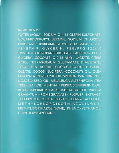 AnatoliaDaphne Fresh Ice Peppermint Body Wash and Shower Gel for MEN with Vitamin E for Jock Itch, Eczema, Ringworm, Body Odor, Body Wash Men with Added Body Oils, LARGE 20.2 FL Oz Bottle