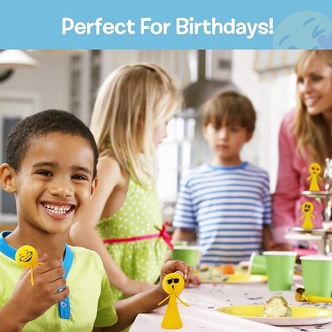 IPIDIPI TOYS Jumpeez LED Rocket Poppers – 24-Pack Light Up Spring Launcher Toys for Kids – Ideal Stocking Stuffers for Kids, Birthday Party Favors, Goodie Bag School Prizes for Boys & Girls