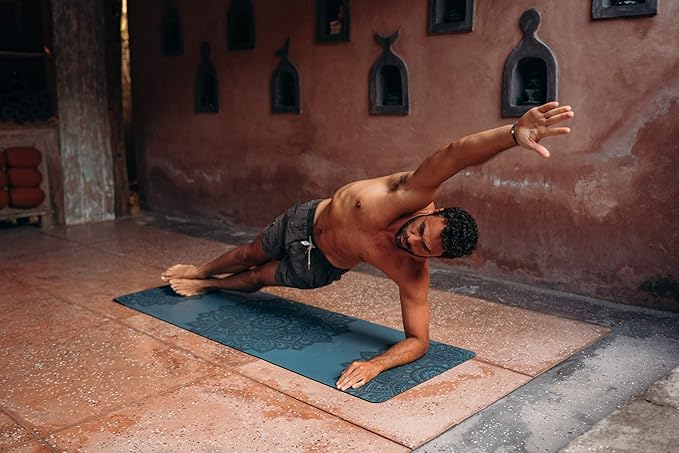 YOGA DESIGN LAB | The Infinity Mat | Luxurious Non-Slip Design Provides Unparalleled Grip to Support and Align You Beautifully | Eco-Friendly | w/Carrying Strap!