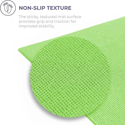 Sunshine Yoga Voyage Yoga Mat, 10 Pack, 72" x 24" Professional Studio and Gym Bulk Yoga Mats, 5mm Thick, Durable, Anti-Tear, Non Slip Fitness and Exercise Mats