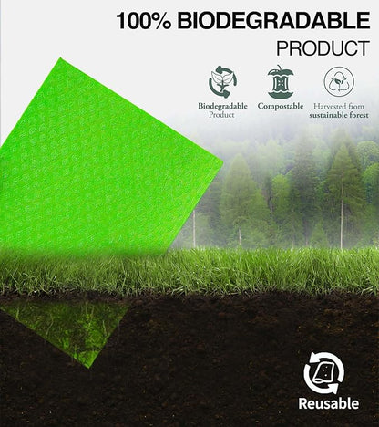 10 PCS Swedish Dishcloths for Kitchen 100% Biodegradable | Reusable Cellulose Sponge Cloths | Ultra Absorbent, Eco-Friendly Cleaning Towels | Dishcloths for Washing Dishes & General Cleaning