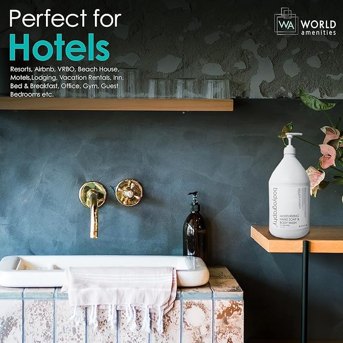World Amenities Bodyography Hand Soap and Body Wash