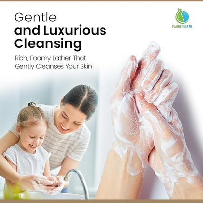 AntiMicrobial Hand Soap 64 oz - Sweet Vanilla Gentle Foaming Liquid Hand Soap Refill Antibacterial - Moisturizing, Long Lasting Freshness & Safe for Skin