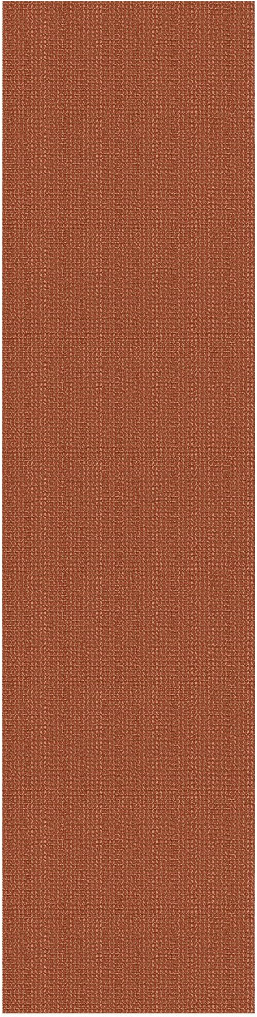 EARTHALL Woven Runner Rug 2x10 Ft Washable Runners for Hallways Long Cotton Non Slip Rubber Backed Kitchen Runner Braided Indoor Floor Carpet for Entryway, Hallway, Kitchen, Rustic Orange/Tan