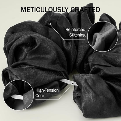 Slim Panda Yoga Mat Scrunchie, Secures Your Mat In Style & Cute, Durable Stretchable Velvet Fabric Yoga Mat Carrying Strap Fits All Standard Yoga Mats (mat not included)