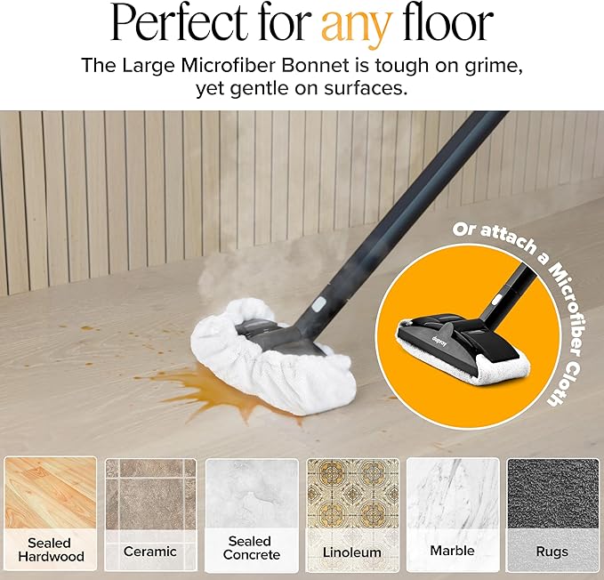 Dupray Steam Cleaning Pack Pro – 24-Piece Accessory Kit for Dupray Steam Cleaners: Versatile set includes everything needed for deep cleaning on multiple surfaces.