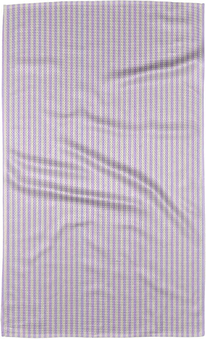 GEOMETRY Spring Kitchen Towels - Quick Dry Microfiber Cloth Spring & Summer Dish Towels for Kitchen Drying - Premium Quick Dry Towel - Pear Slices Lines, 18" x 30" - 1-Pack