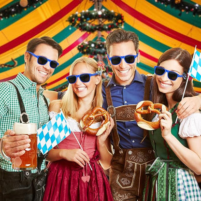 ASTARON 12 Pack Party Sunglasses Bulk Neon Party Favors for Beach Wedding Party Pool Party Supplies