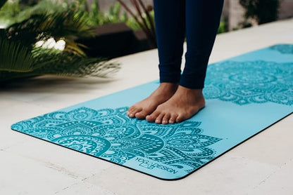 YOGA DESIGN LAB | The Infinity Mat | Luxurious Non-Slip Design Provides Unparalleled Grip to Support and Align You Beautifully | Eco-Friendly | w/Carrying Strap!