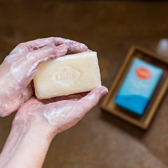 Lume Triple Milled Bar Soap - Rich Moisture & Gentle Cleansing - Paraben Free, Phthalate Free, Skin Safe - 5 ounce (Pack of 4) (Unscented)