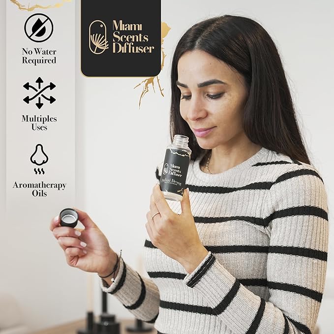 Dubai Desert - Dream On Inspired by Atlantis Dubai Hotel 17 FlOz - 500 ml Essential Oils Aroma for Home Office Diffuser Luxury Fragance Refill Aromatherapy Fresh Blend of White Tea, Lily and Aloe Vera