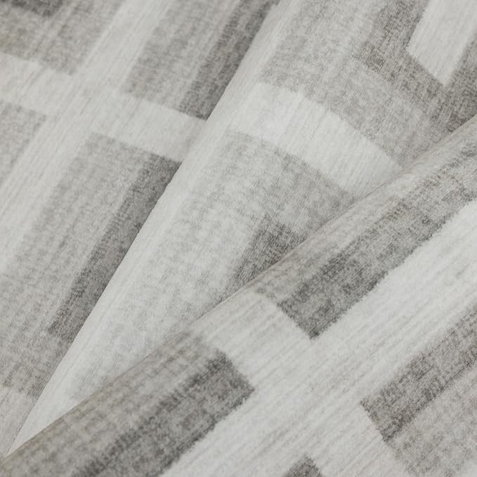 ReaLife Rugs Machine Washable Area Rug Runner - Living Room Bedroom Bathroom Kitchen Entryway Office - Non-Slip Baking Low Pile Stain Resistant Premium - Modern Geometric - Remi - Beige 2'6" x 8'