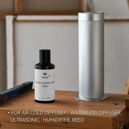 Hotel Fragrance Diffuser - Dubai Essential Oils Scent - Luxury Hotel Inspired Home Aromatherapy Diffuser Oil - Galbanum, Sandalwood, Musk - for Diffuser, Humidifier, Ultrasonic, Reed - 150ML