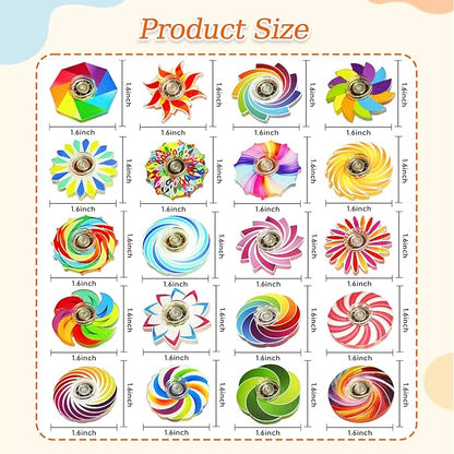 40 Pack Fidget Spinner Toys,Party Favors Supplies Birthday Gifts Christmas Stocking Goodie Bag Stuffers for Kids Adults,Sensory Toys for Boys Girls ADHD Stress Relief,Treasure Box Toy Classroom Prizes