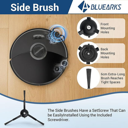 29 Pack Accessories Kit,Compatible with Roborock S8 MaxV Ultra Robot Vacuum,1 Mop Clean Brush,2 Roller Brush,4 Small Mop,4 Mop Pads,4 Hepa Filters,6 Side Brushes,6 Vacuum Bags,S8 Max Parts