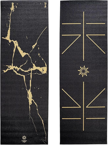 Sunshine Yoga Voyage Yoga Mat, 6 Pack, 72" x 24" Professional Studio and Gym Bulk Yoga Mats, 5mm Thick, Durable, Anti-Tear, Non Slip Fitness and Exercise Mats