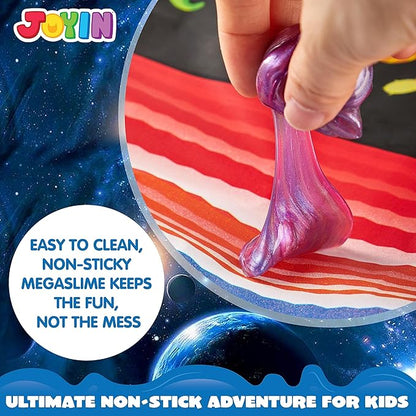 JOYIN Slime Party Favors, 36 Pack Galaxy Slime Cup - Stretchy, Non-Sticky, Mess-Free, Stress Relief, and Safe - Toys for Girls and Boys - Classroom Reward, Party Supplies