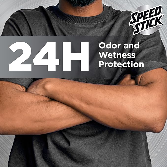 Speed Stick Men's Antiperspirant Deodorant, Irish Spring Scented, 3 Ounce, 4 Pack
