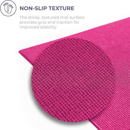 Sunshine Yoga Voyage Yoga Mat, 10 Pack, 72" x 24" Professional Studio and Gym Bulk Yoga Mats, 5mm Thick, Durable, Anti-Tear, Non Slip Fitness and Exercise Mats