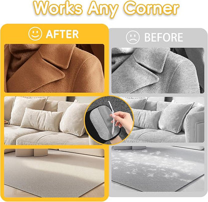 Thickened Ectrostatic Pet Hair Removal Glove, Magic Brush Pet Hair Remover Tool for Cat & Dog, Upgraded Reusable Pet Hair Gloves for Couch, Clothing, Carpet & Car Seat, Cat Grooming Gloves