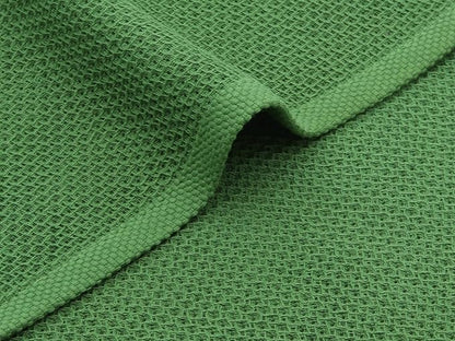 Mia'sDream Cotton Dish Cloths Dish Rags Waffle Weave Kitchen Towel, Soft and Absorbent Dish Towels Hand Towels for Kitchen, 12inchx12inch 6 Pack (Green)