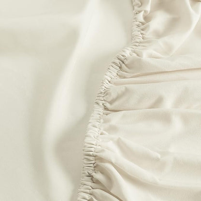 Serta Simply Clean Super Soft Hypoallergenic Stain Resistant Deep Pocket 3 Pieces Solid Bed Sheet Set, Twin, Ivory