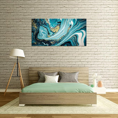 XXMWallArt FC2750 Abstract Texture Wall Art Marble Vortex Canvas Prints Painting for Living Room Bedroom Kitchen Home and Office Wall DecorWall Decor Home Decor