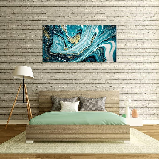 XXMWallArt FC2762 Abstract Texture Wall Art Marble Vortex Canvas Prints Painting for Living Room Bedroom Kitchen Home and Office Wall DecorWall Decor Home Decor