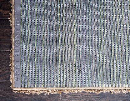 Unique Loom Solid Shag Collection Area Rug (5' 1" x 8' Rectangle, Sandy Brown)