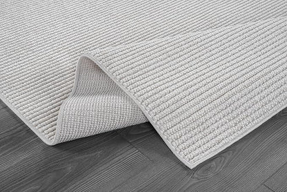 Beverly Rug Micro Loop Area Rug White 8x10 Modern Luxury Soft Trellis Geometric Durable Indoor Area Rugs for Living Dining Room Office Stain Resistant Non Shedding Casual Indoor Carpet White 8 x 10