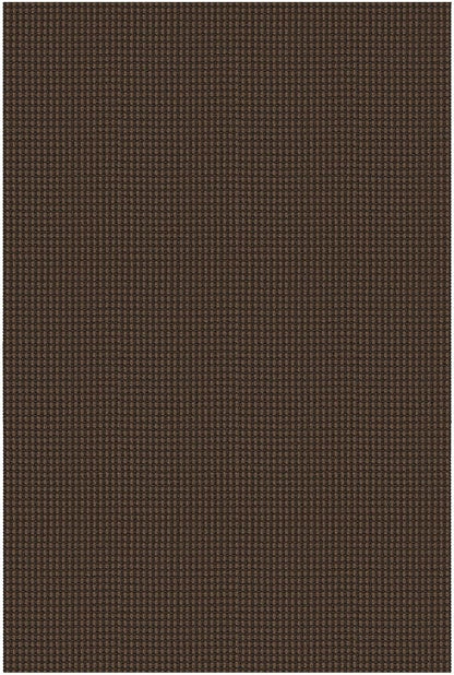 EARTHALL Woven Area Rug 3x5 Ft Washable Rugs for Entryway Braided Non Slip Rubber Backed Throw Rugs Door Mat Indoor Outdoor Entrance Cotton Carpet for Kitchen Foyer Front Door, Brown