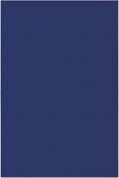 EARTHALL Woven Area Rug 4x6 Ft Washable Rugs for Entryway Non Slip Braided Throw Rugs Bedroom Carpet Cotton Entry Rug Cotton Floor Carpets for Bedroom Dining Room Living Room, Royal Blue/Navy