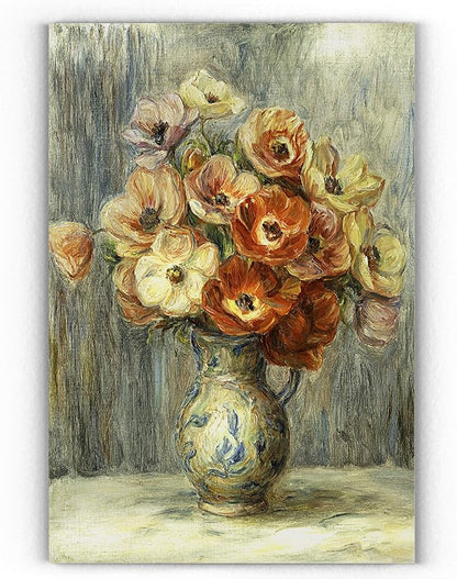 Wexford Home Renoir, Anemones Gallery Wrapped Canvas Wall Art, 32x48, 'renoir, anemones'