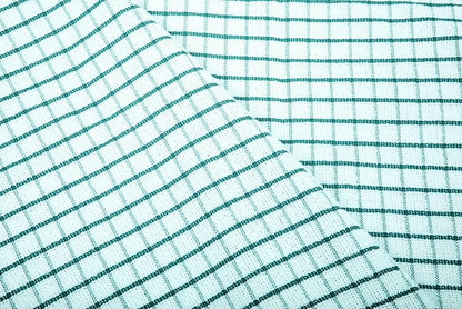 AMOUR INFINI Kitchen Towels Set of 4 - Highly Absorbent, Super Soft Terry Cotton 20x28 Inch Dish Towels with Hanging Loop - Hand & Tea Towels for Cleaning & Drying Dishes (Teal)