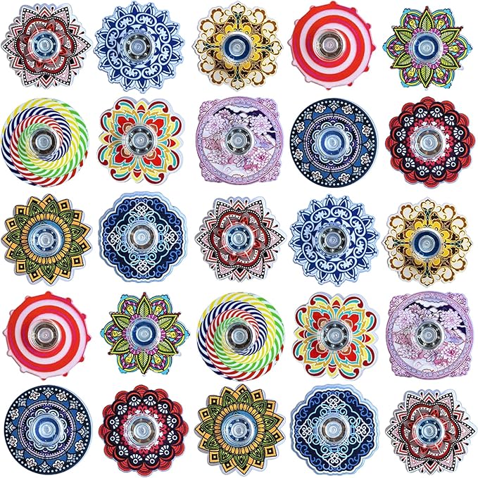 40 Pack Mini Fidget Spinner Toys Bulk Party Favors Easter Basket Goodie Bag Stuffers Gifts,Stress Relief Sensory Toys for Kids Teens Adults Autisms,Treasure Box Toy for Classroom Prizes Supplies