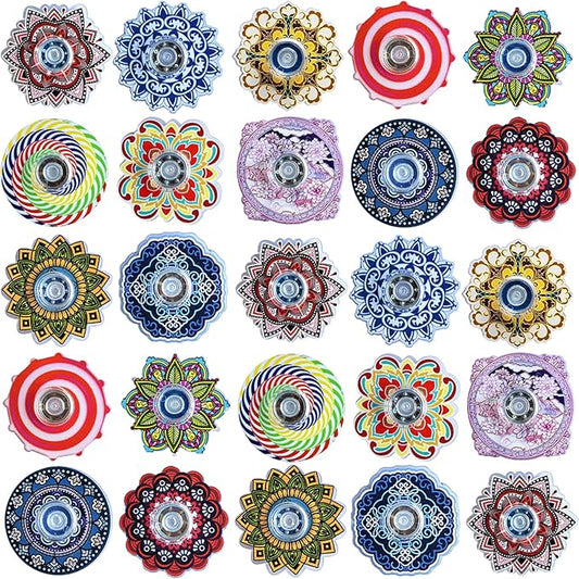 40 Pack Mini Fidget Spinner Toys Bulk Party Favors Easter Basket Goodie Bag Stuffers Gifts,Stress Relief Sensory Toys for Kids Teens Adults Autisms,Treasure Box Toy for Classroom Prizes Supplies