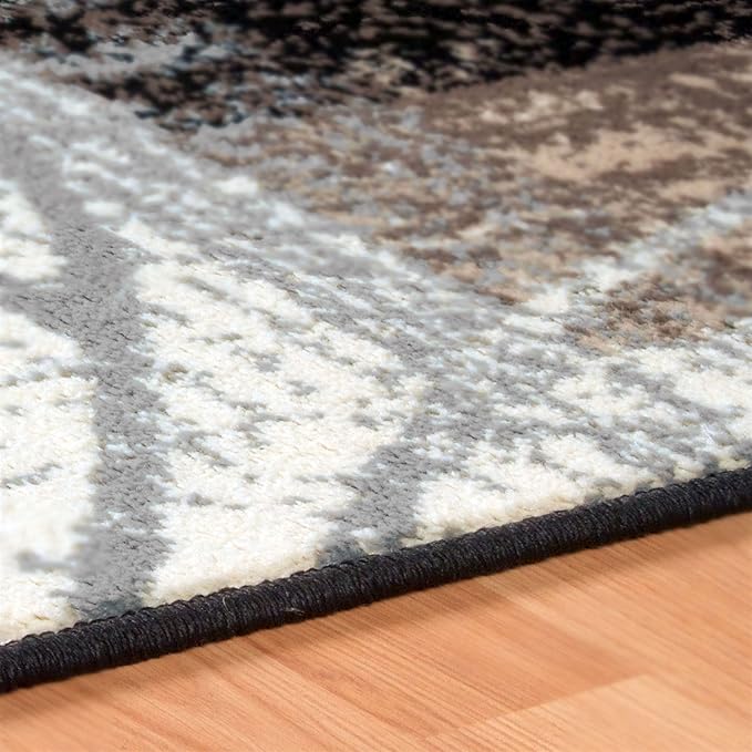 Superior Indoor Area Runner, Jute Backed, Perfect for Hallway, Entryway, Office, Living/ Dining Room, Bedroom, Kitchen, Floor, Modern Floral Decor, Pastiche Collection, 2' 7" x 8', Beige