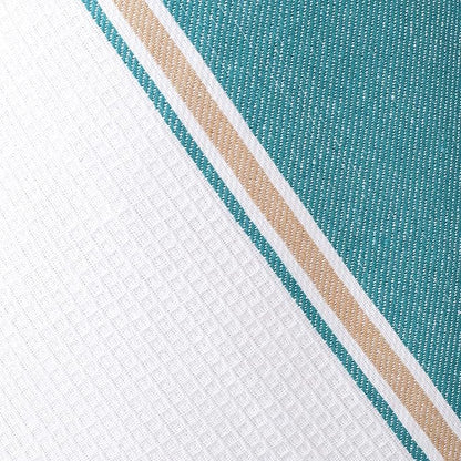 Goroly Home 100% Cotton Kitchen Dish Towel Set of 6 Pack, Highly Absorbent Quick Drying, Machine Washable and Reusable Ultra Soft Tea Towel with Hanging Loop for Cleaning Dishes, 20x28 Inch Teal