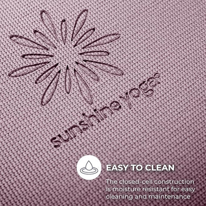Sunshine Yoga Voyage Yoga Mat, 10 Pack, 72" x 24" Professional Studio and Gym Bulk Yoga Mats, 5mm Thick, Durable, Anti-Tear, Non Slip Fitness and Exercise Mats