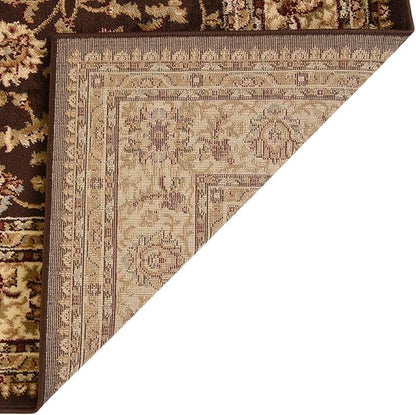Rugs.com Aditi Collection Rug – 2' 2 x 3' Brown Low Rug Perfect for Living Rooms, Large Dining Rooms, Open Floorplans